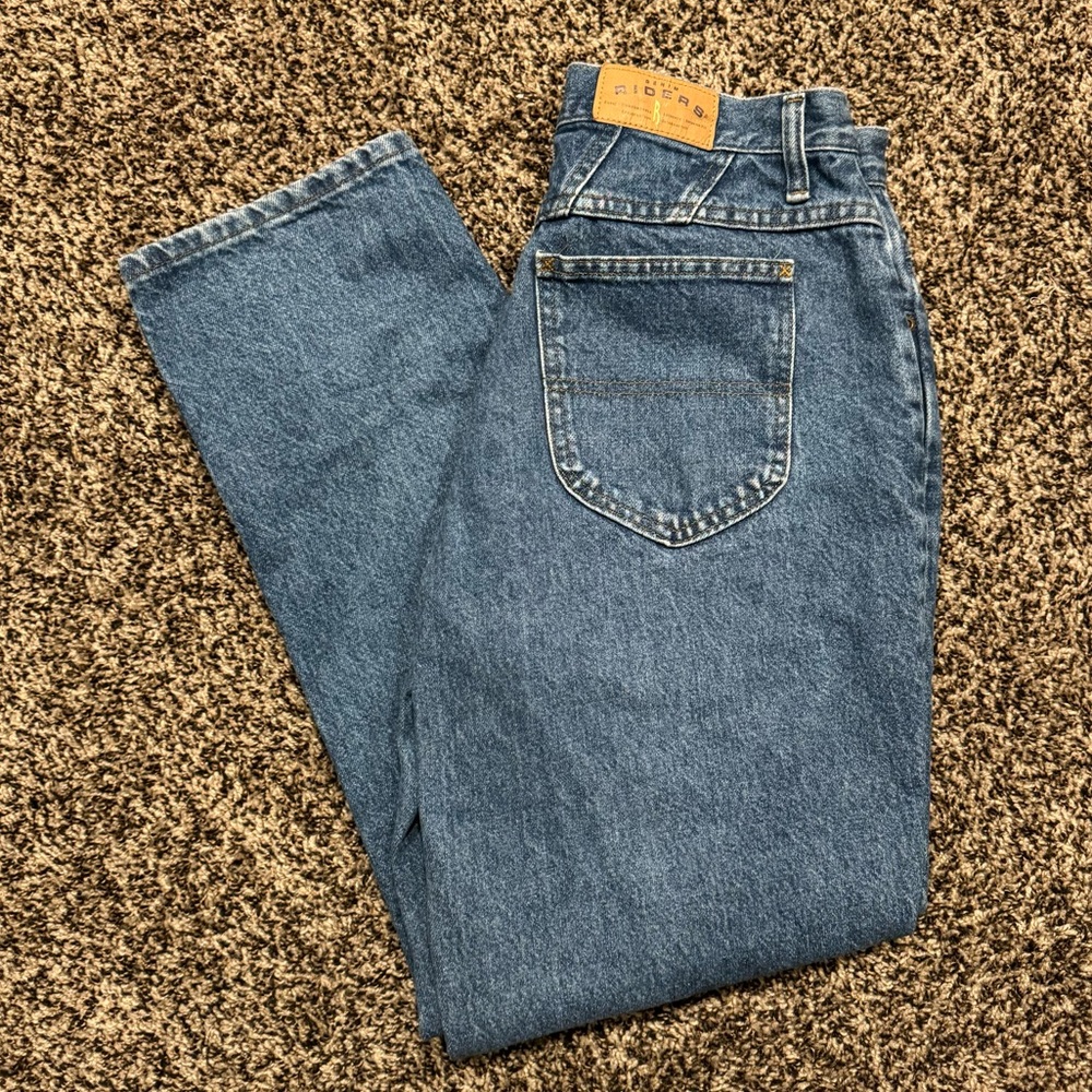 Vintage 90’s Riders by Lee Straight Leg Denim Jeans 12P